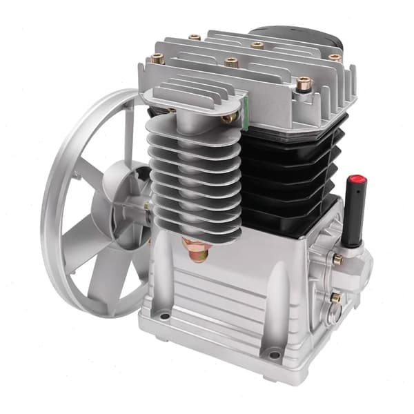 Luftkompressor Pumpahuvud, 250L/min Prestanda, Lätt Installation,Silver