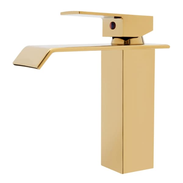 Kran, Vattenfall Design, Däckmonterad Installation,guld
