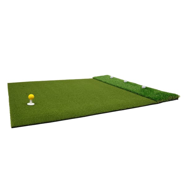Golfträningsmatta, Hållbar Design, Mångsidiga Tee-positioner,grön
