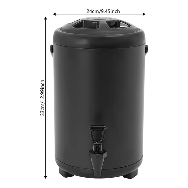 Drikkevaredispenser, 10L kapacitet, isoleret design,Beige