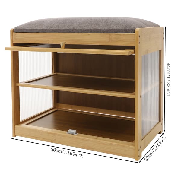 Sko Rack, Stilfuld Opbevaringsløsning, Holdbart Design,Logfarve