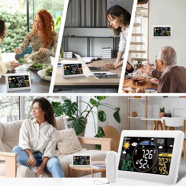 Vejrstation, Realtidsdata, Smart App Kontrol,HVID