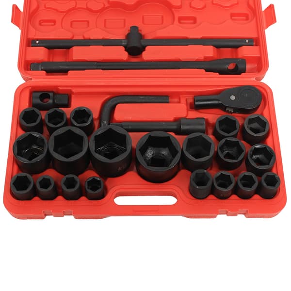 Ratsche Socket Sæt, Holdbart Materiale, Effektivt Design,sort