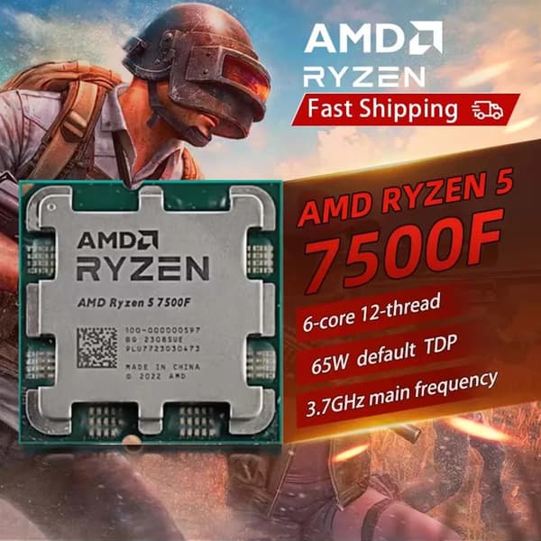 Processor, 6 Kerner, 12 Tråde, 3,70 GHz Basisfrekvens, 5,0 GHz Maksimal Boost Clock, 32 MB L3 Cache