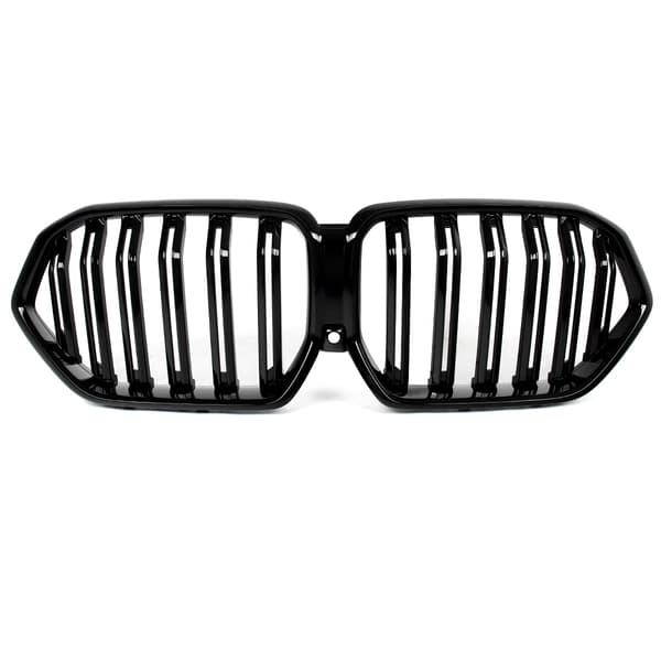 Framgrill, Stilig Uppgradering, Hållbart ABS-material,Glansig svart