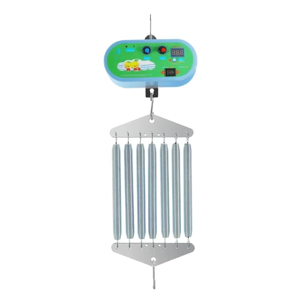 Babysvingecontroller, Justerbar Timer, 20 kg Belastning,grøn