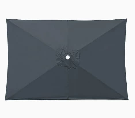 Aurinkovarjon katos, UV-suoja, helppo puhdistaa,harmaa, 2X3m-a