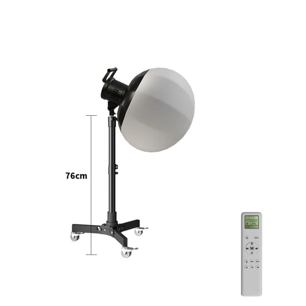 Fotografi Lyskits, Justerbart Stativ, Dobbelt Strømkilde,76 Stand kit 2