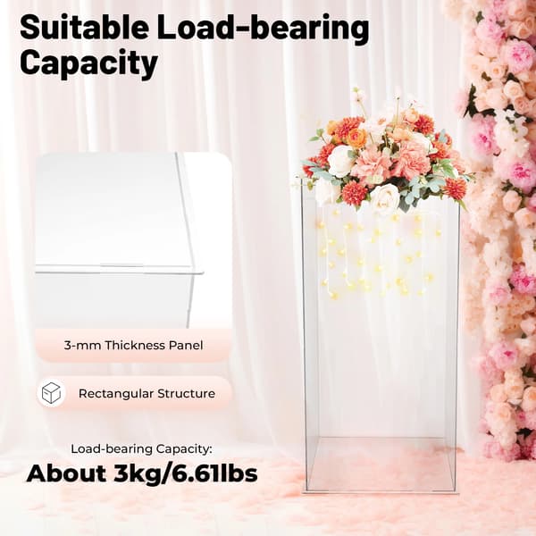 Acryl Display Stativ, Moderne Design, Alsidig Brug,Klar