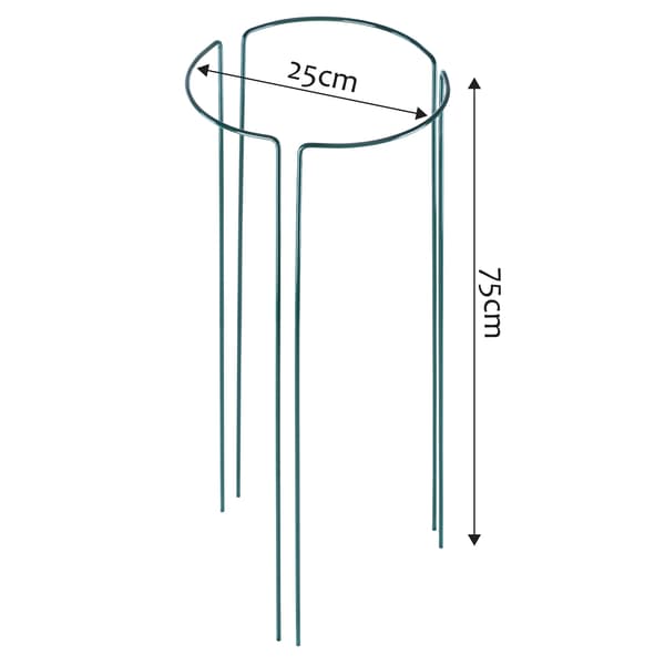Trädgårdsplanta Pergola, Metallkonstruktion, 75 cm Höjd, Lätt Montering, Stöder Klättrande Växter, Mångsidigt Växtstöd