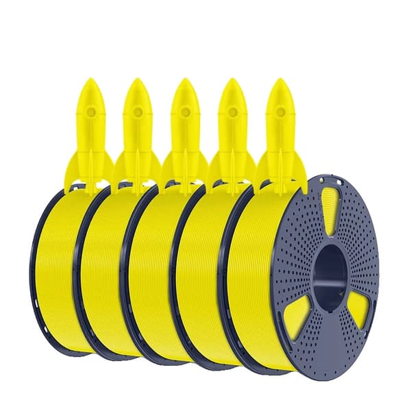 3D-printer filament, høj hastighed, høj fluiditet,5 HSPLA Gul