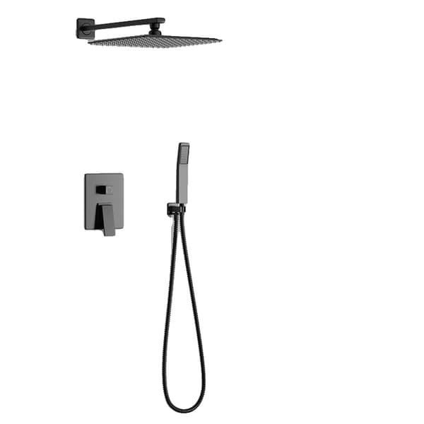 Brusesystem, Regnvandfaldshoved, Nem Installation,Sort