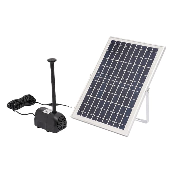 Solvandpumpe, Justerbar Flowhastighed, Miljøvenlig,sort