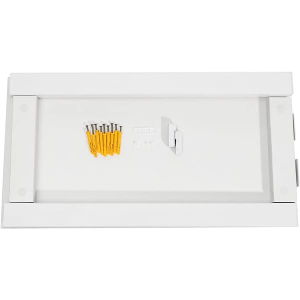 Fällbart Väggbord, Platsbesparande Design, Modern Stil,VIT