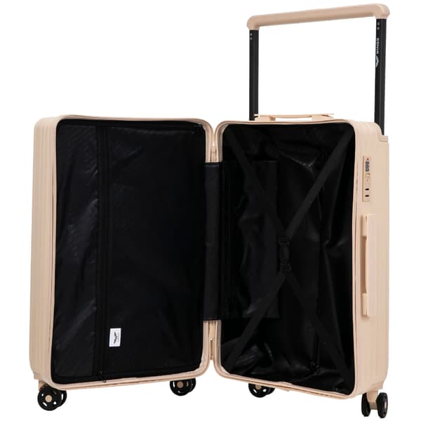 Kabine Kuffert, ABS Materiale, 360° Hjul,Beige