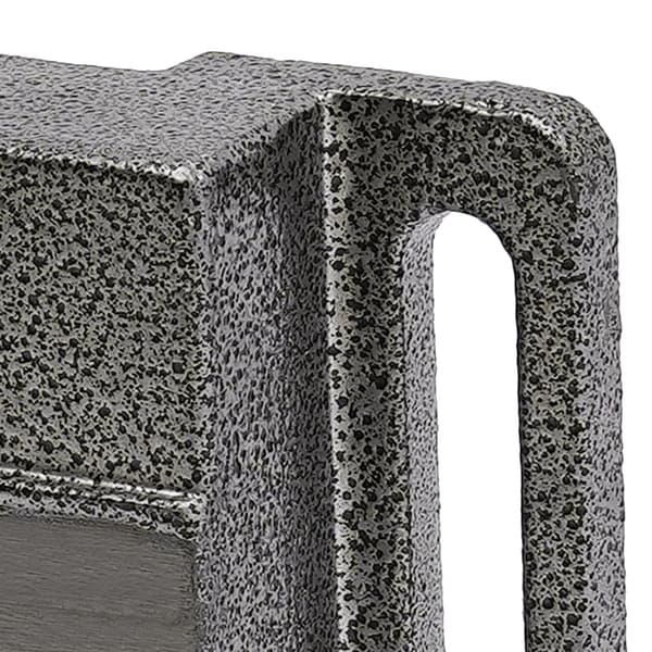 Borrpressvinsch, 4,9" Klämområde, Gjutjärnsmaterial, Rektangulär Form, Modern Stil, Härdningsprocess