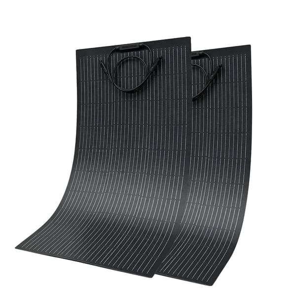 Solpanel, Fleksibelt Design, Høj Effektivitet,Fleksibel 2PCS-100w