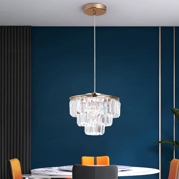 Krona, Elegant Design, Mångsidig Belysning,J25-P-SS, Föränderlig