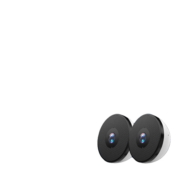 Säkerhetskamera, 2K Ultra HD, Dual Band Wi-Fi,2PCS