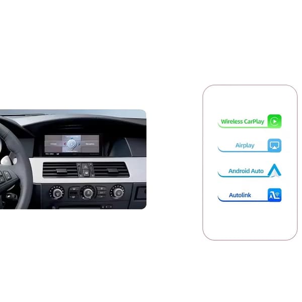Dekoderlåda, Trådlös CarPlay, Android Auto-kompatibilitet,CCC-systemet