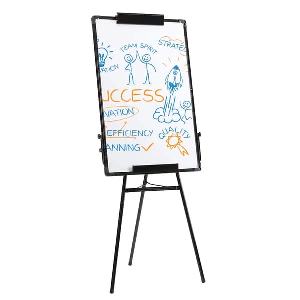 Whiteboard, Magnetisk, Justerbar Höjd,Alternativ 1