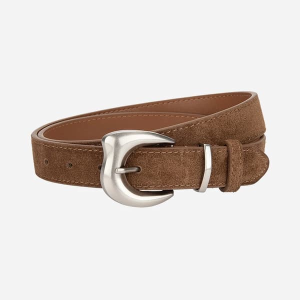 Bælter, Stilfuldt Design, Holdbare Materialer,105CM-b, Karamelfarve