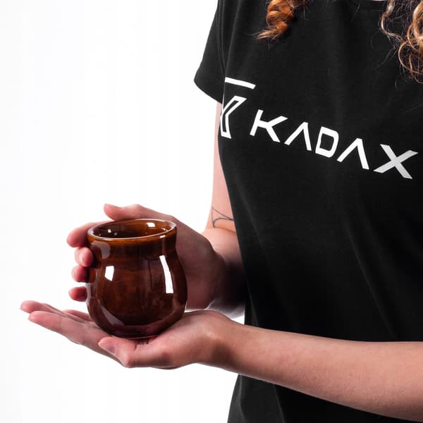 Mugg, Handgjord Stengods, Diskmaskinssäker,Brun