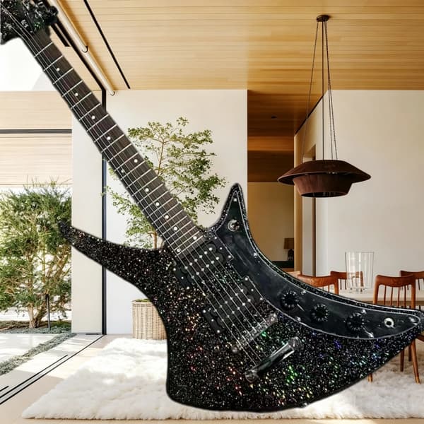 Guitar, Fast Bro, Rock Stil,sort