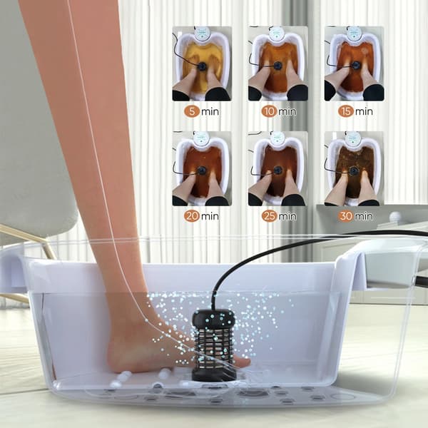 Fotdetox Spa, Ions Hydroterapi, Enkel Installation,Elfenben