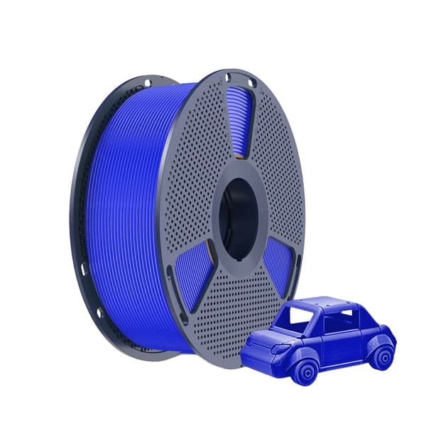 3D-printer filament, 1,75 mm diameter, høj gennemsigtighed,PETG-BLÅ