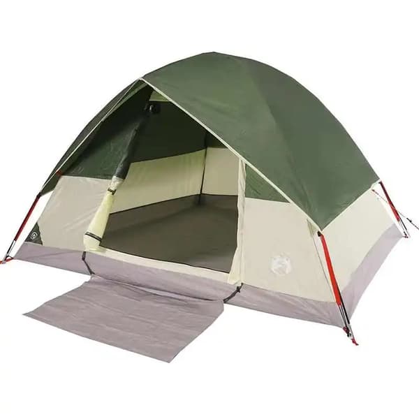 Camping Telt, Plads til 3-4 Brugere, Holdbar Polyesterfiber Konstruktion,MULTI