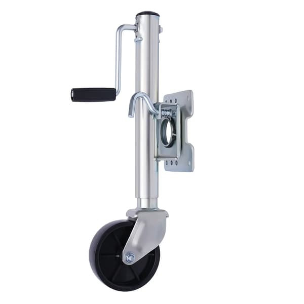 Trailer Jack, 1200 lbs Lastkapacitet, Svängbar Design,Silver