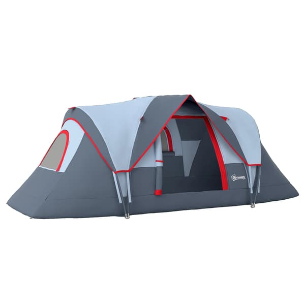 Campingtält, Vattentät Design, Rymligt Inre,blå
