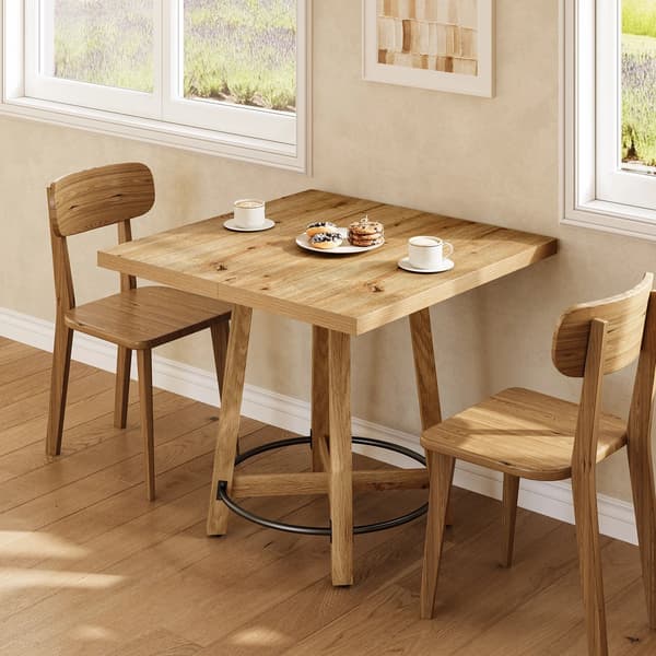 Spisebord, Pladsbesparende Design, Holdbar Konstruktion,Brun og Sort