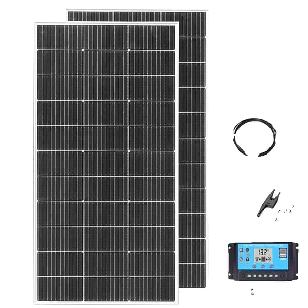 Solpanel System, Høj Effektivitet, Off-Grid Kompatibel,12V 24V 240W