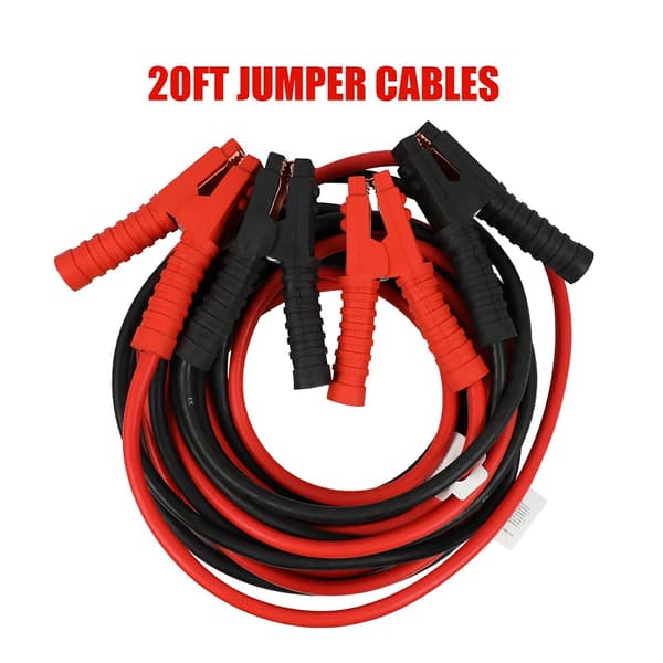 Boosterstartkablar, 3000 AMP kapacitet, 6M längd,6m