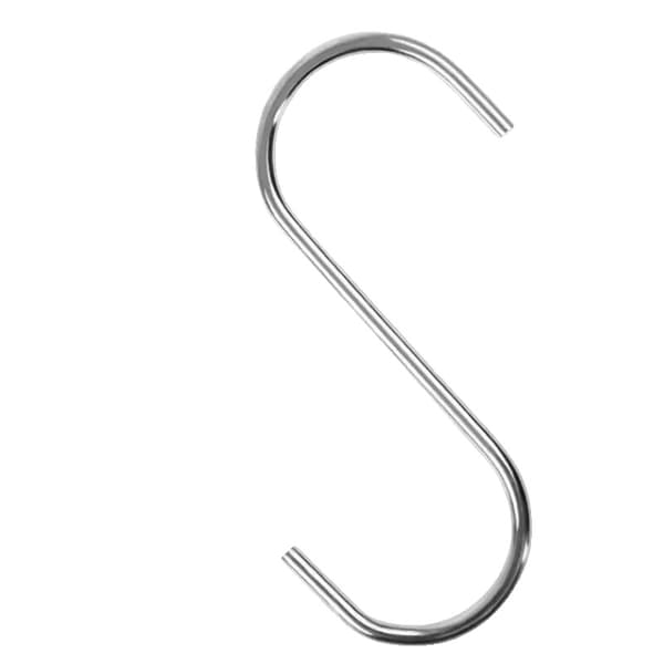 S-formade krokar, hållbart rostfritt stål, 10-pack,10st 11cm G1797D