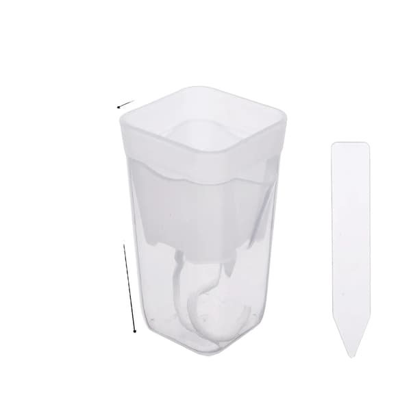 Blomkruka, Självvattnande System, Dräneringshål,5.5x9cm-a, 2ST-a