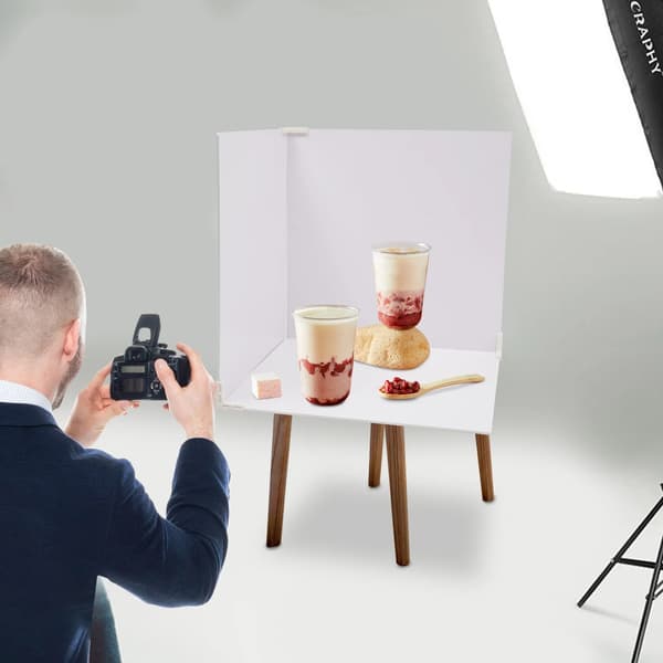Fotobakgrund, Hållbart Material, Mångsidig Användning,VIT