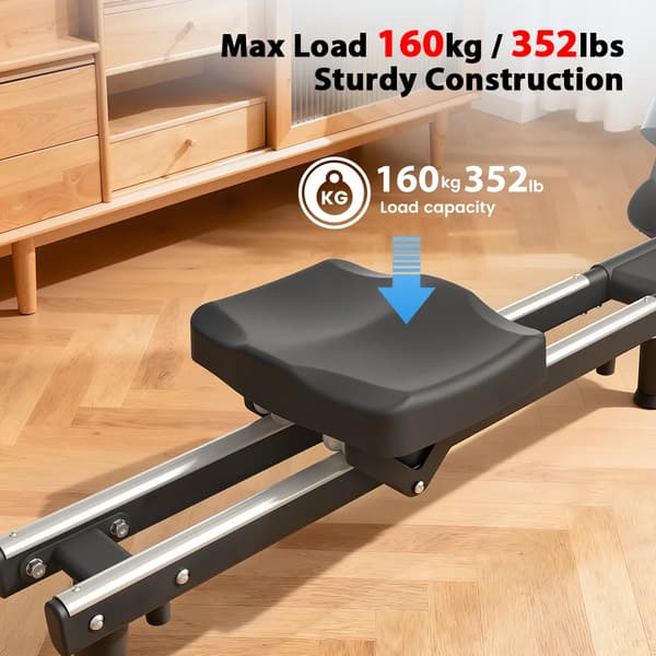 Roningmaskine, 16-niveau magnetisk modstand, Bluetooth-appsupport,QK530