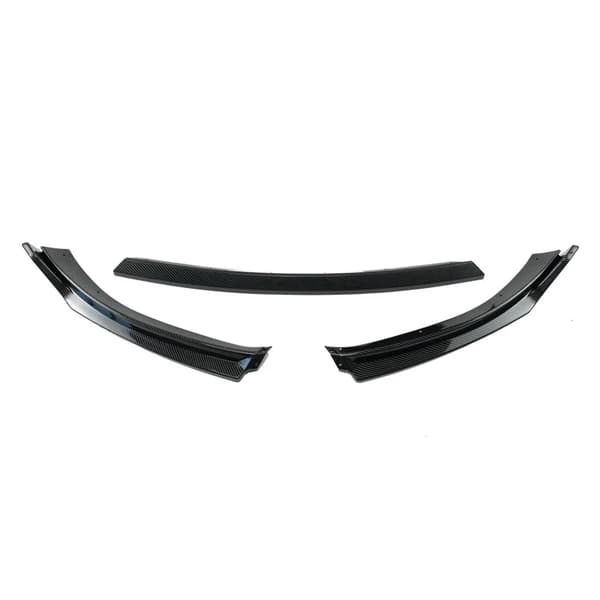 Front Bumper Lip, Performance Design, Nem Installation,Kulfiber mønster