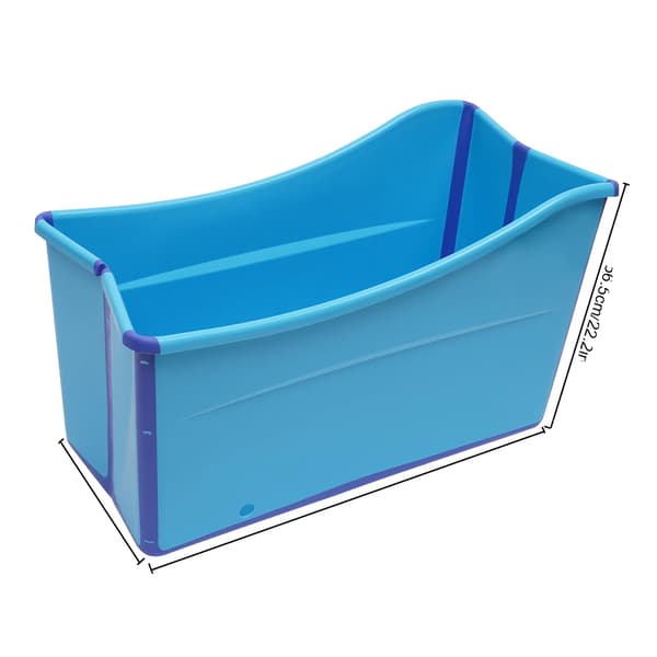 Badekar, Bærbart Design, Miljøvenlige Materialer,Blå