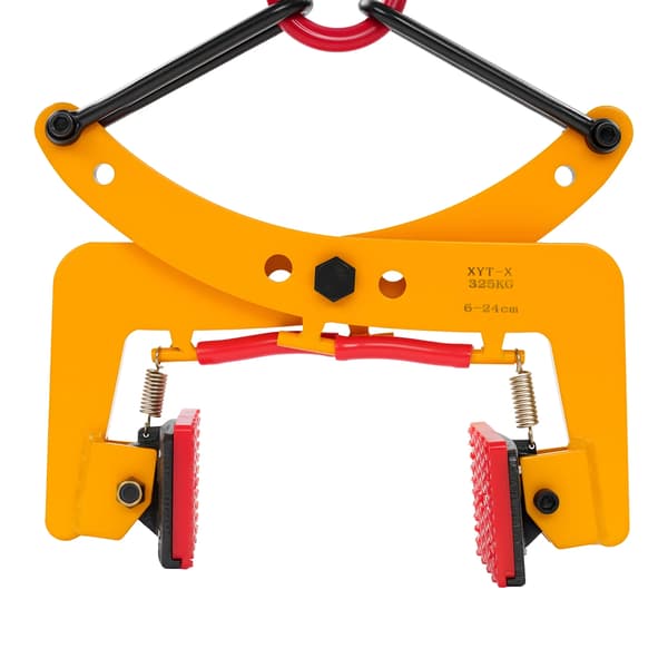 Lyftklämma, Ergonomisk Design, Maximal Last 325 kg,Gul