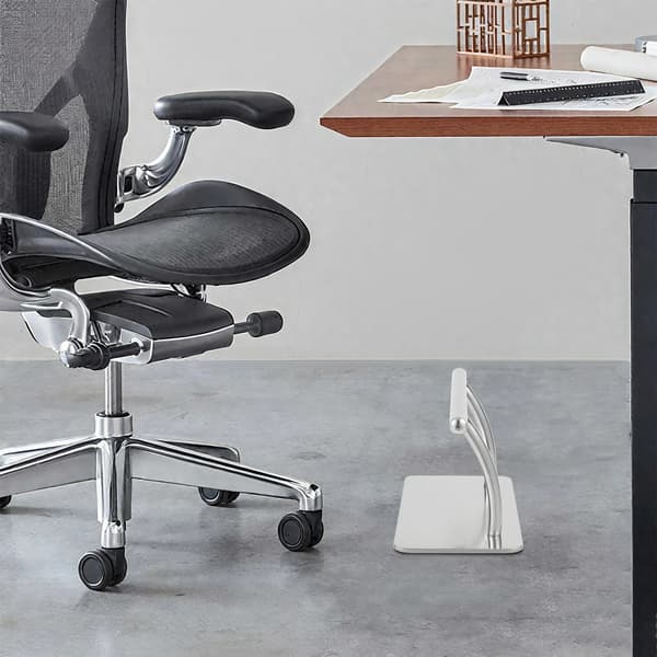 Fodstøtte, Ergonomisk Design, Holdbar Konstruktion,Hvid Ris