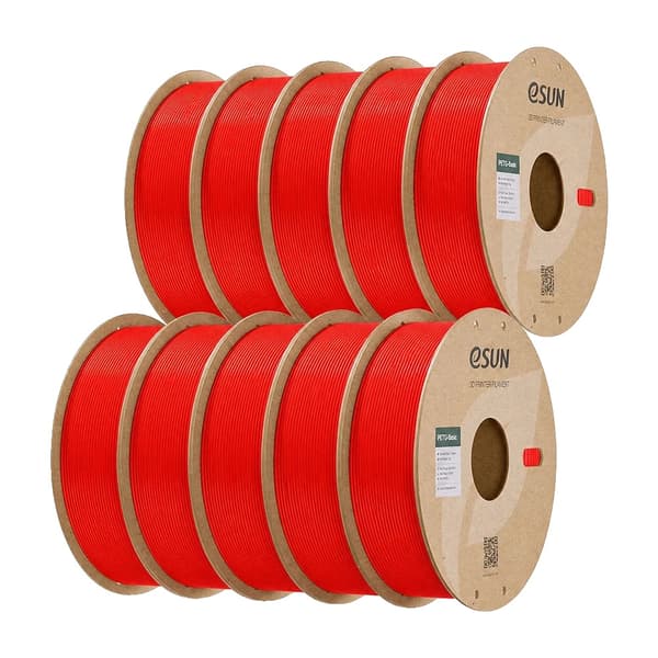 3D Filament, Hög Hållfasthet, Utmärkt Kompatibilitet,Röd