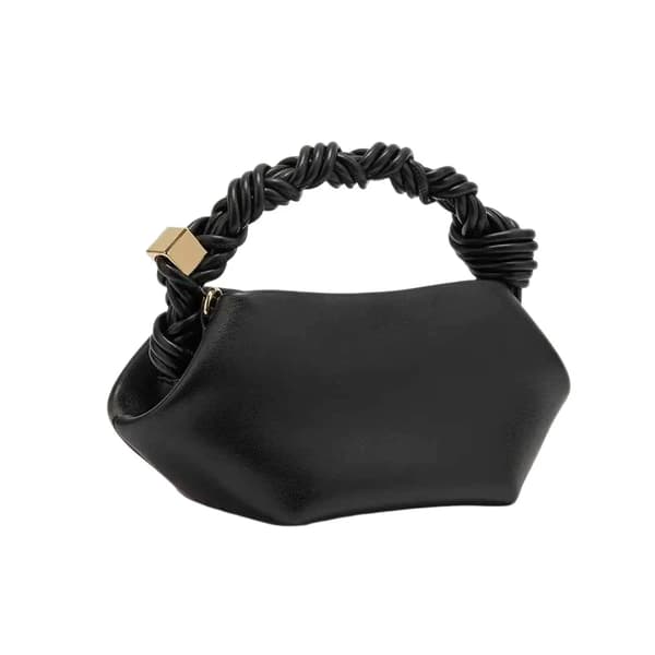 Håndtaske, Elegant Skallform, Letvægtsmateriale,sort
