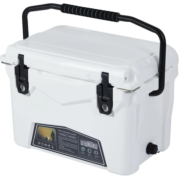 Cool Box, 20-liters kapacitet, stødresistent design,Hvid