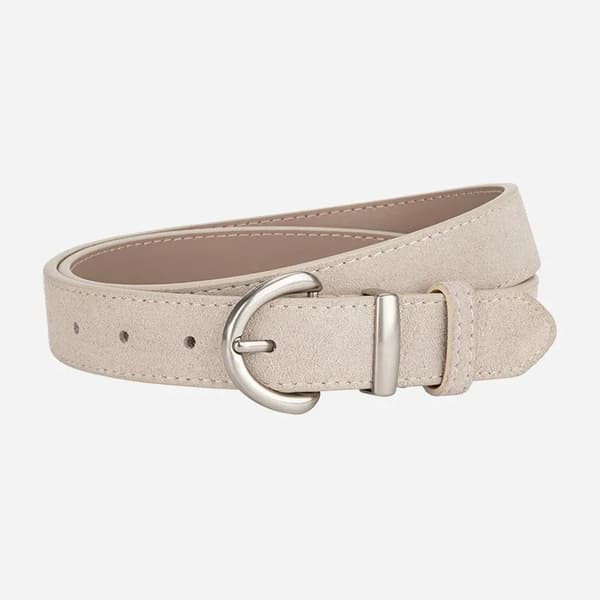 Bälte, Avslappnad Stil, Hållbart Material,105CM-b, Beige