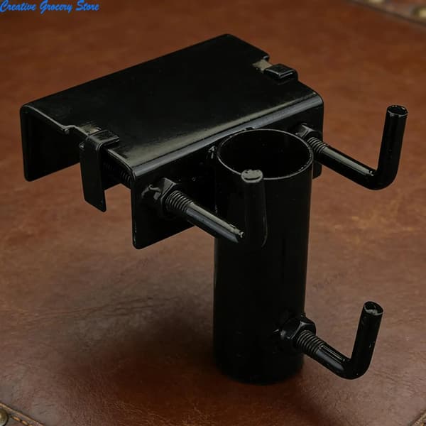 Paraplyholder, Rustfrit Stål, Nem Installation,sort