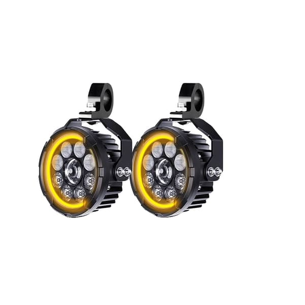 Arbejdslampe, Klar LED-belysning, Robust holdbarhed,Amber DRL